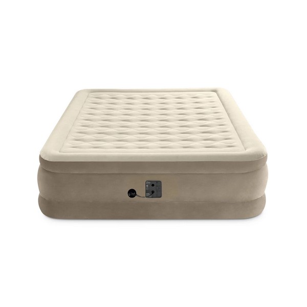 Продукт INTEX - Надуваем матрак с вградена помпа Ultra Plush, 152 х 203 х 46 см. - 0 - BG Hlapeta